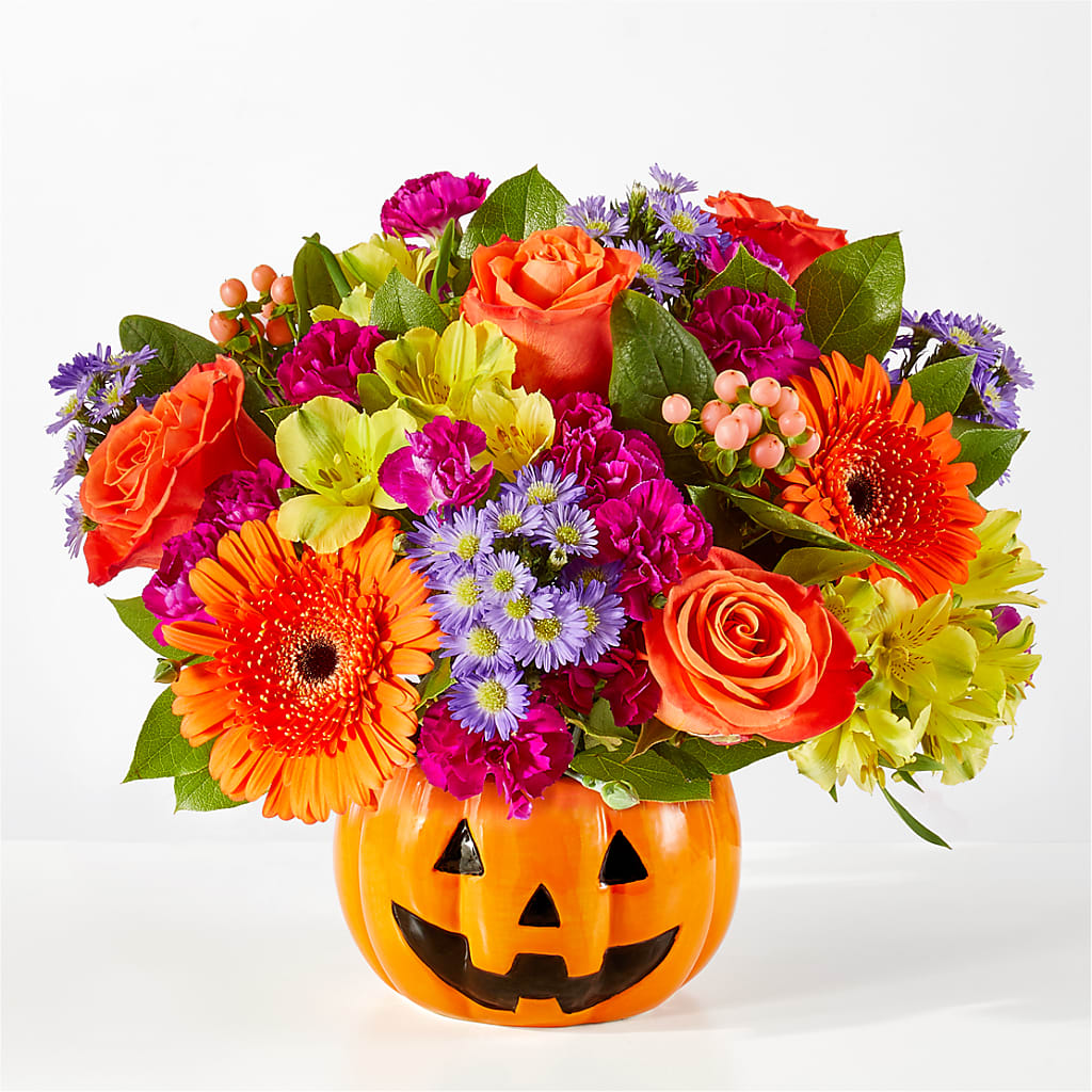Tricks & Treats Pumpkin – SUSPENDED IN TIME FLORAL & PRESERVATION, Syracuse UT