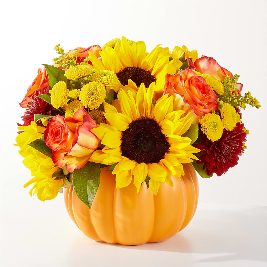 Golden Gourd Pumpkin Bouquet – SUSPENDED IN TIME FLORAL & PRESERVATION, Syracuse UT