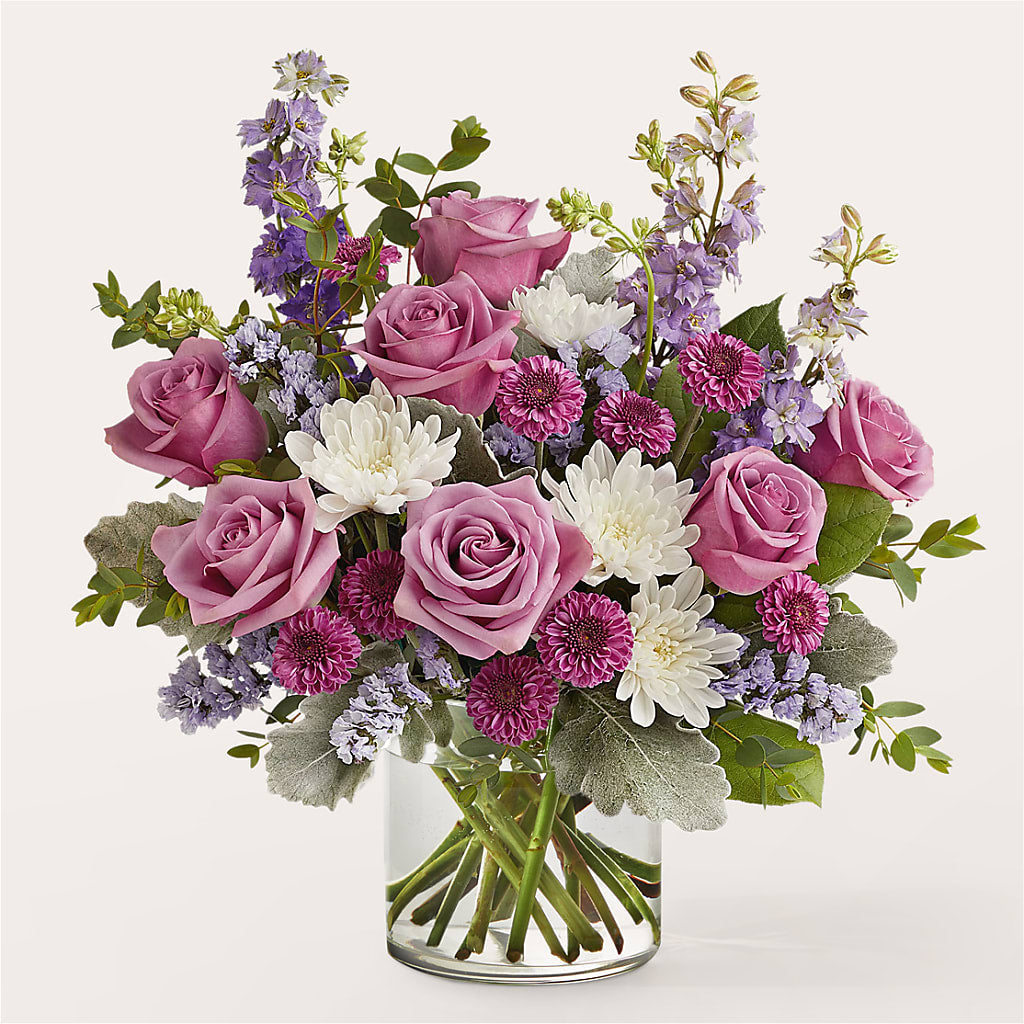 Violet Frost Bouquet – SUSPENDED IN TIME FLORAL & PRESERVATION, Syracuse UT