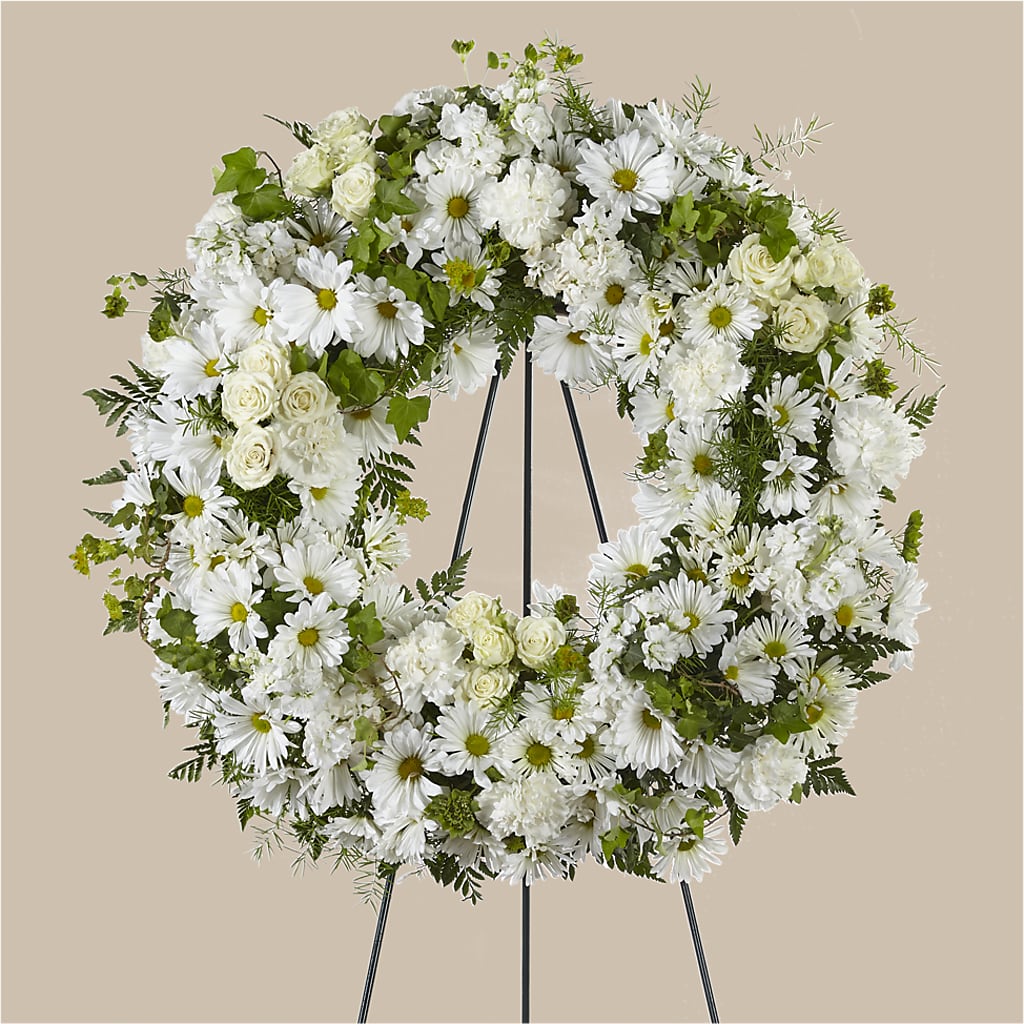 Faithful Wishes Wreath – SUSPENDED IN TIME FLORAL & PRESERVATION, Syracuse UT
