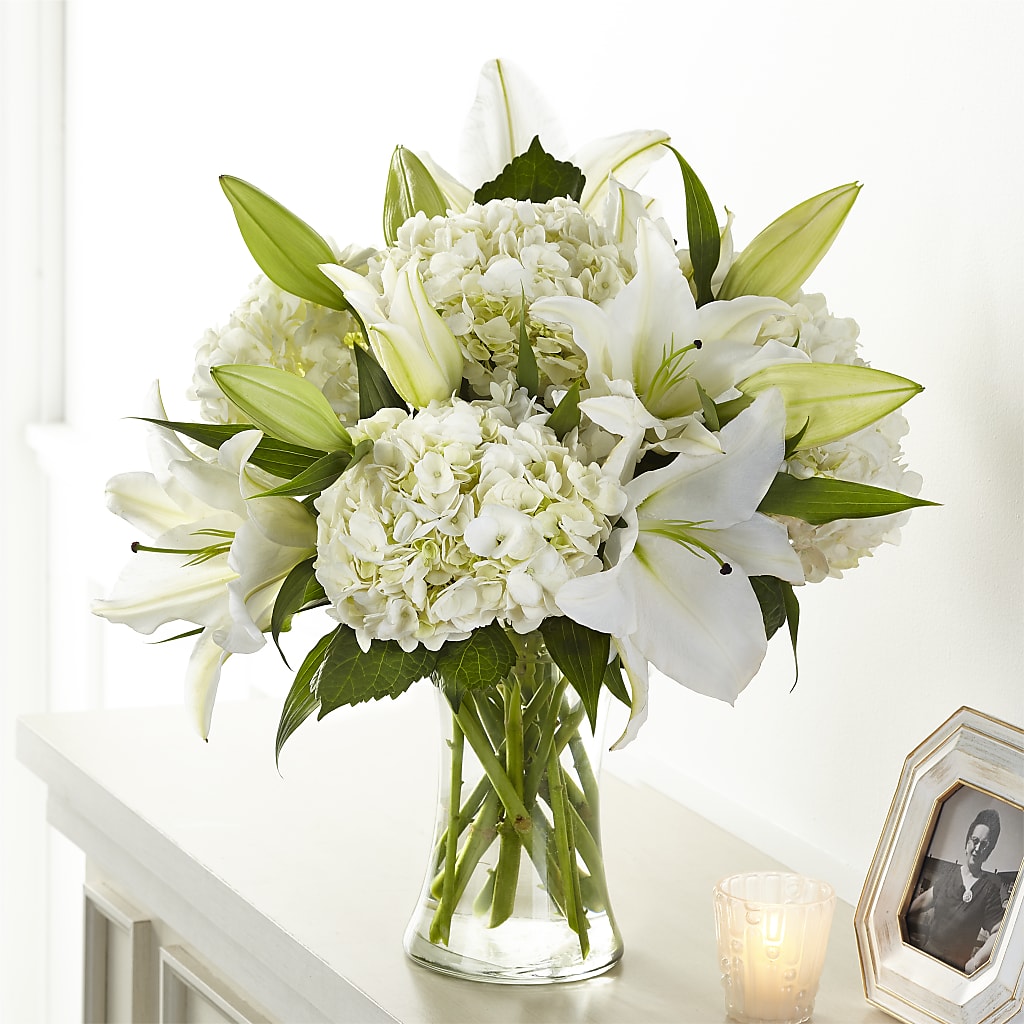 Compassionate Lily Bouquet – SUSPENDED IN TIME FLORAL & PRESERVATION, Syracuse UT