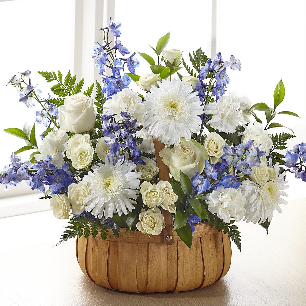Harmony & Grace Basket – SUSPENDED IN TIME FLORAL & PRESERVATION, Syracuse UT