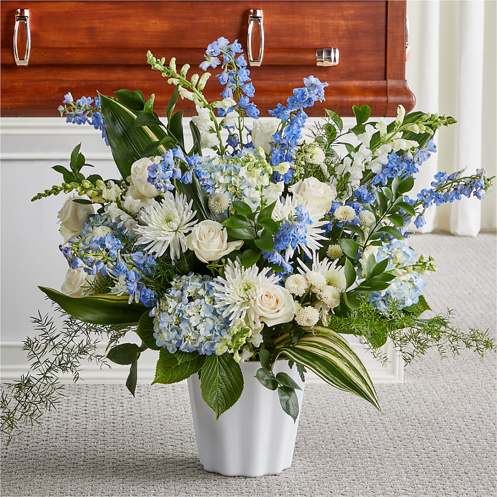 Everlasting Memories Floor Basket – SUSPENDED IN TIME FLORAL & PRESERVATION, Syracuse UT