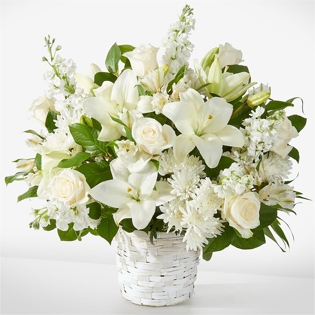 Peaceful Reflections Arrangement – SUSPENDED IN TIME FLORAL & PRESERVATION, Syracuse UT