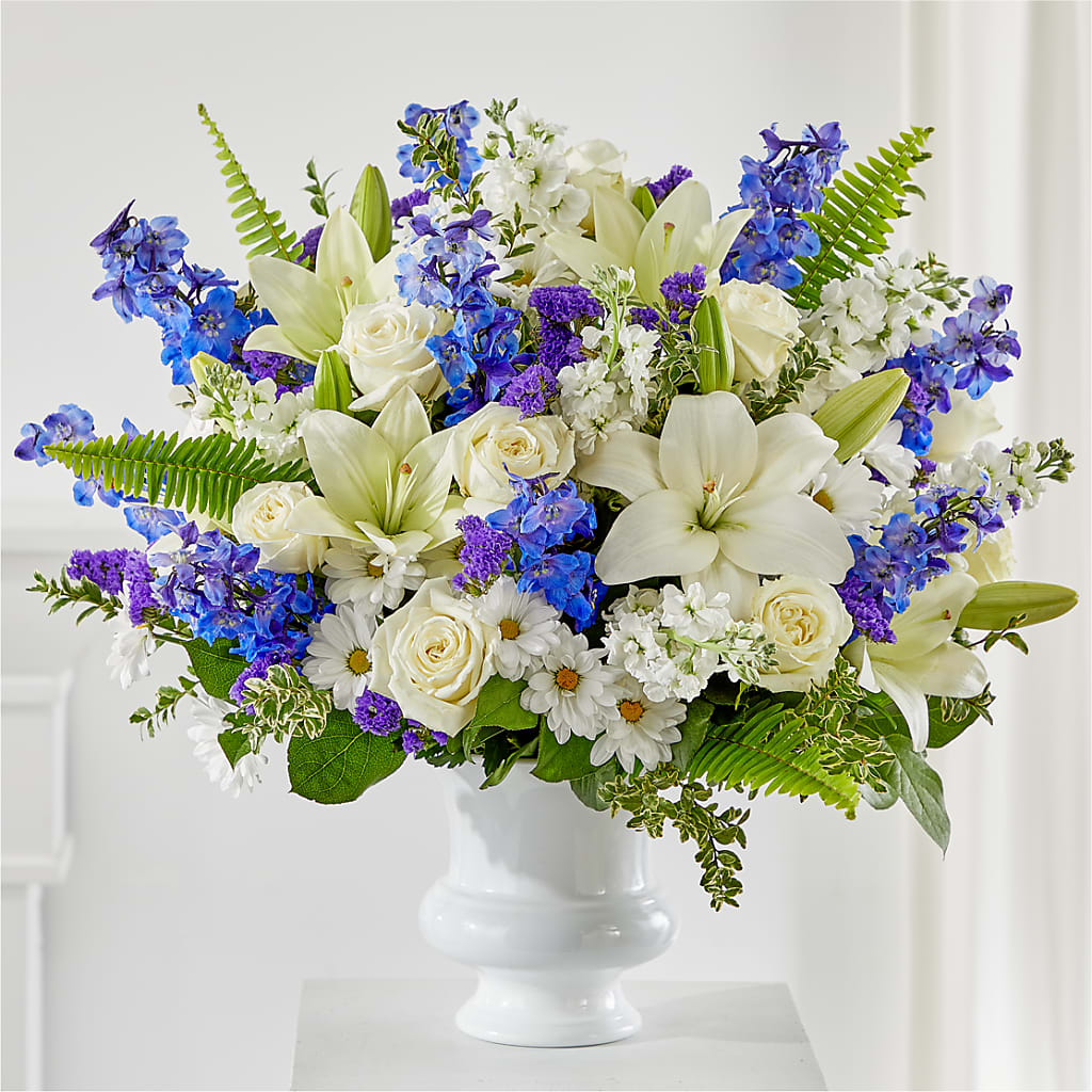 Expressions of Hope Urn Arrangement – SUSPENDED IN TIME FLORAL & PRESERVATION, Syracuse UT