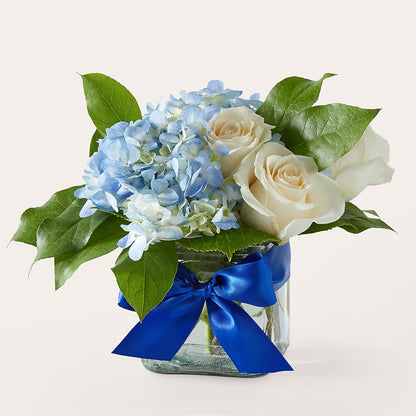 Sky Blue Delight Bouquet – SUSPENDED IN TIME FLORAL & PRESERVATION, Syracuse UT