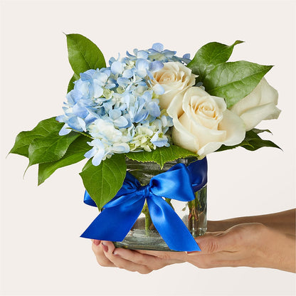 Sky Blue Delight Bouquet – SUSPENDED IN TIME FLORAL & PRESERVATION, Syracuse UT