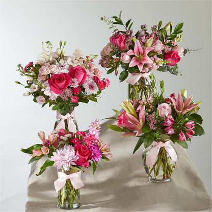 Pink Ribbon - A Florist Original – SUSPENDED IN TIME FLORAL & PRESERVATION, Syracuse UT