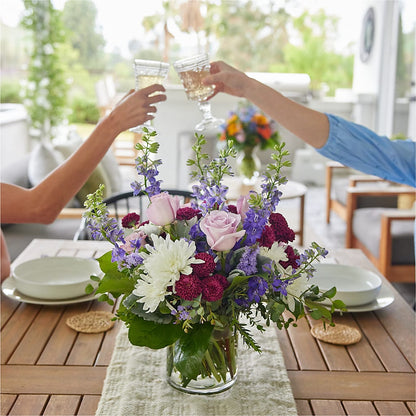 Violet Frost Bouquet – SUSPENDED IN TIME FLORAL & PRESERVATION, Syracuse UT