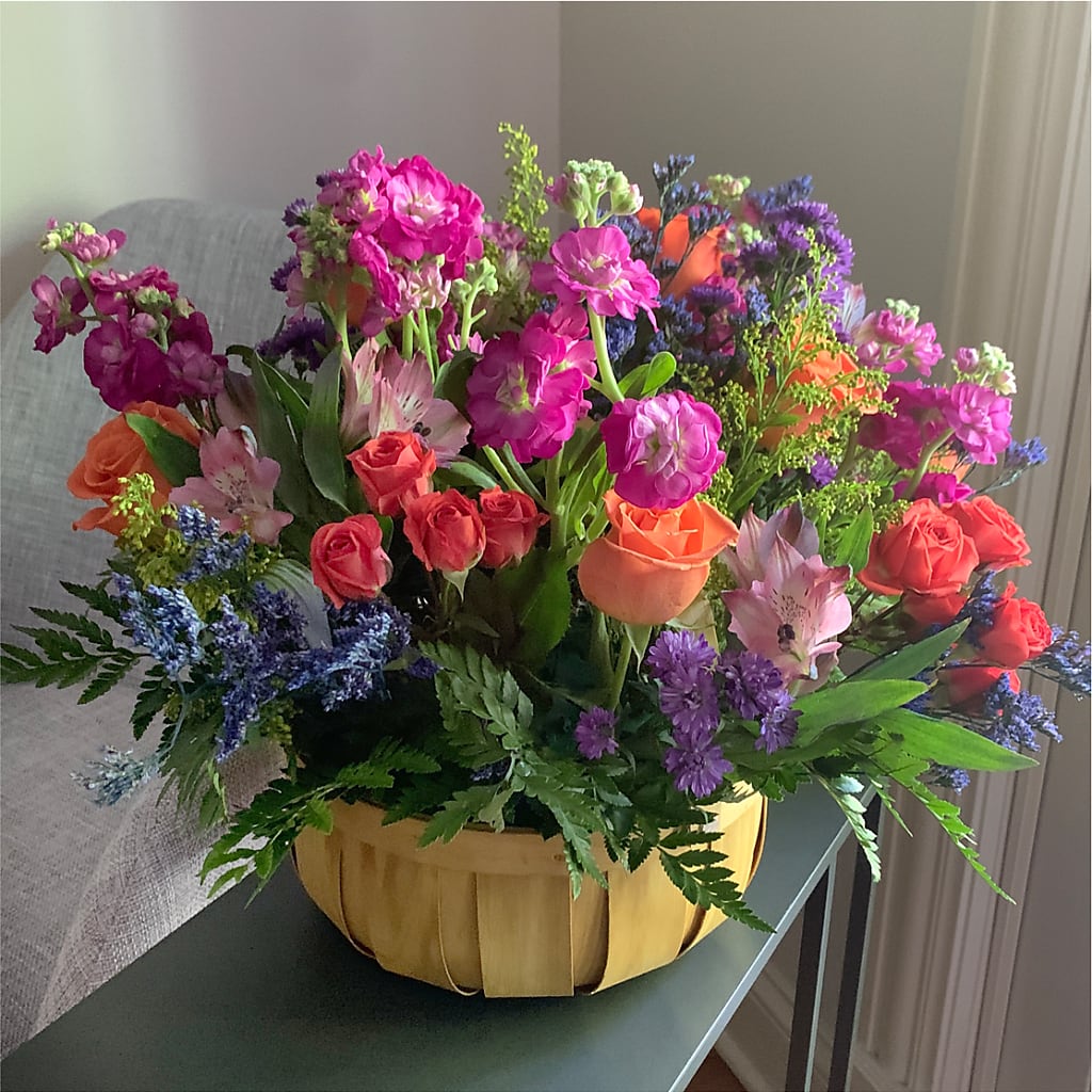 Garden of Life Basket – SUSPENDED IN TIME FLORAL & PRESERVATION, Syracuse UT