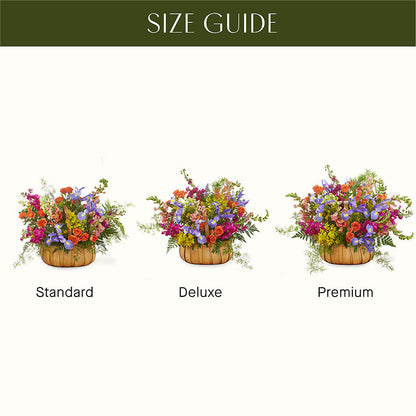 Garden of Life Basket – SUSPENDED IN TIME FLORAL & PRESERVATION, Syracuse UT
