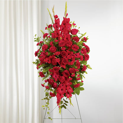 From the Heart Standing Spray – SUSPENDED IN TIME FLORAL & PRESERVATION, Syracuse UT