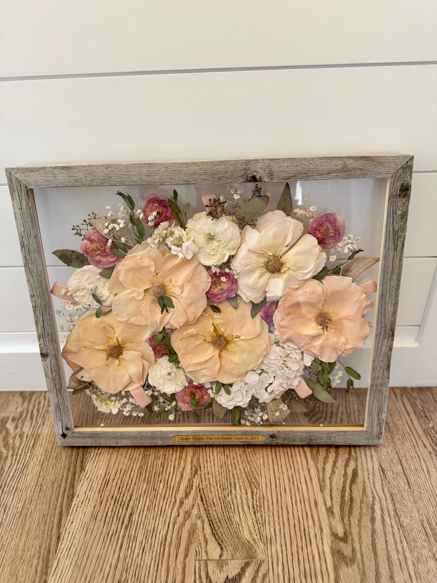 11x14 Pressed Frame Barnwood