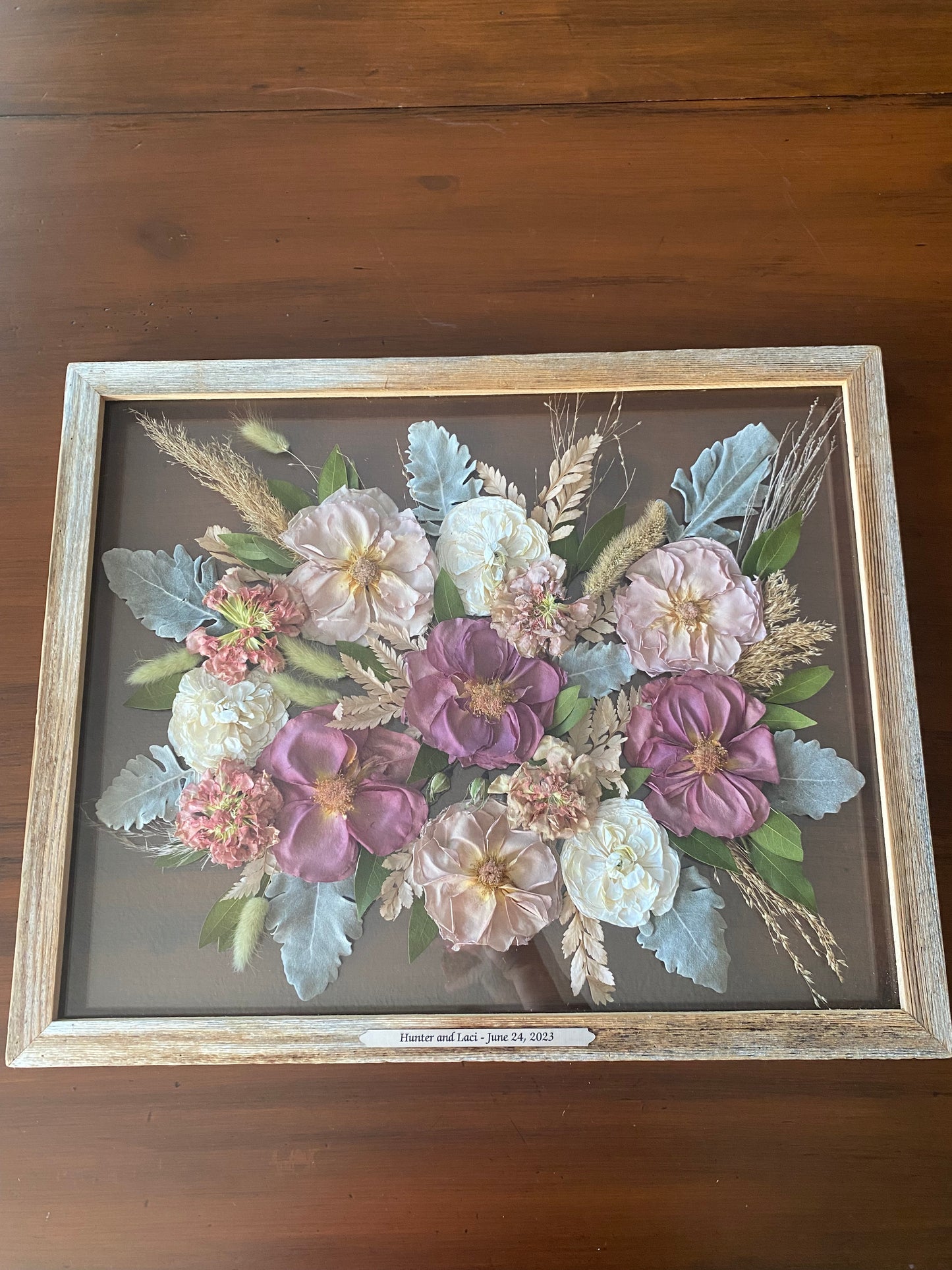 11x14 Barnwood Pressed Frame