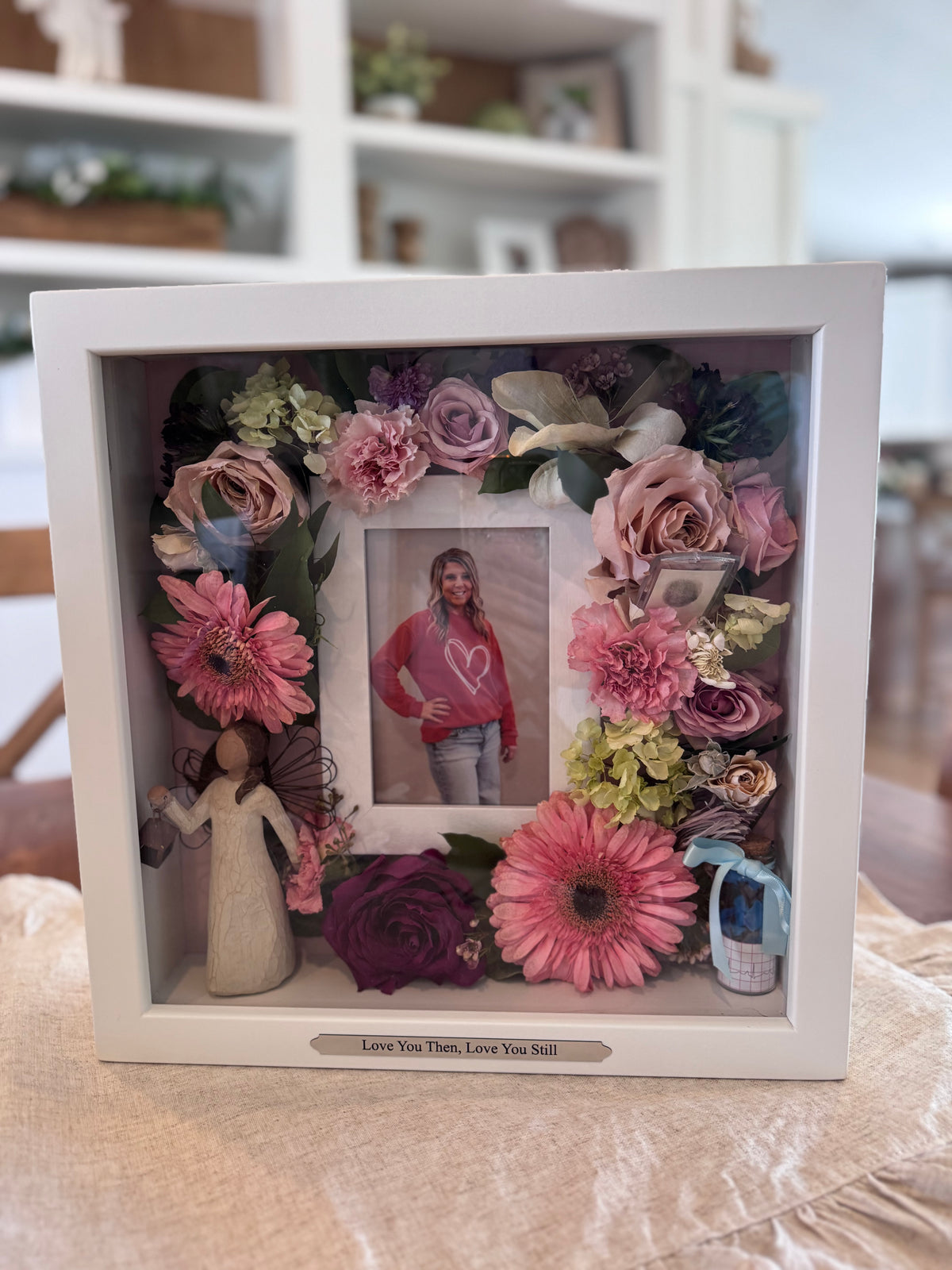 10x10 Shadowbox Thin – SUSPENDED IN TIME FLORAL & PRESERVATION, Syracuse UT
