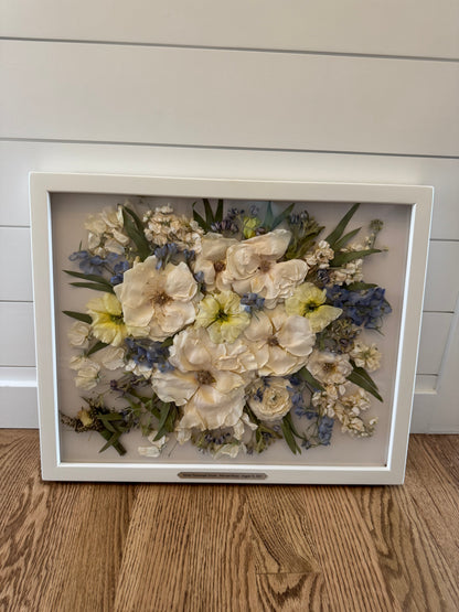 12x17 Pressed Frame – SUSPENDED IN TIME FLORAL & PRESERVATION, Syracuse UT