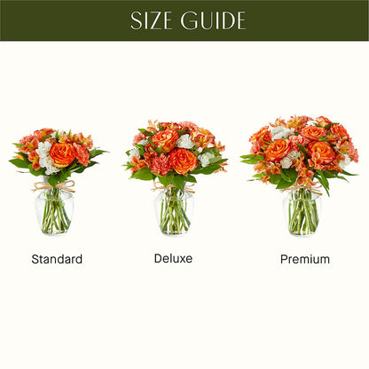 Apricot Glow Bouquet – SUSPENDED IN TIME FLORAL & PRESERVATION, Syracuse UT