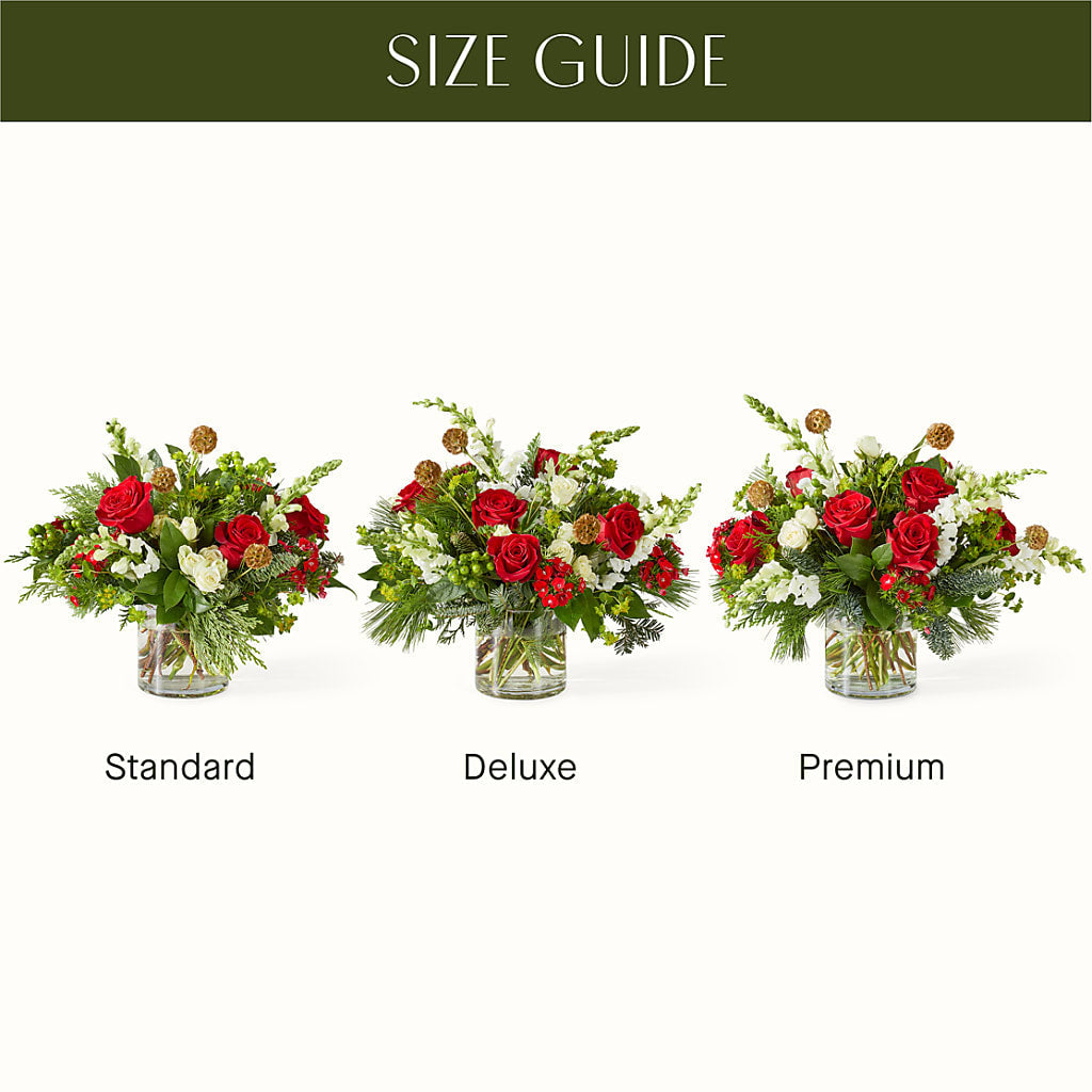 Deck the Halls Bouquet – SUSPENDED IN TIME FLORAL & PRESERVATION, Syracuse UT
