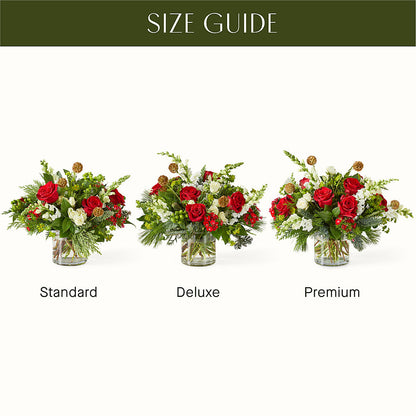 Deck the Halls Bouquet – SUSPENDED IN TIME FLORAL & PRESERVATION, Syracuse UT