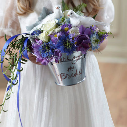 Enchantment Flower Girl Arrangement – SUSPENDED IN TIME FLORAL & PRESERVATION, Syracuse UT