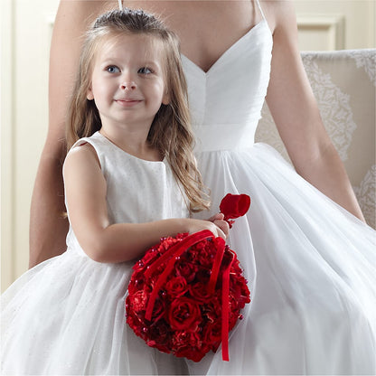 Pure at Heart Flower Girl Arrangement – SUSPENDED IN TIME FLORAL & PRESERVATION, Syracuse UT